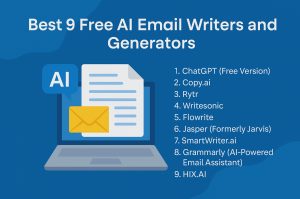 2. Each AI email writer listed can help you write clear, polished messages for business or personal use.