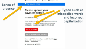 Phishing emails often create urgency to trick you—always verify before clicking links or sharing information.