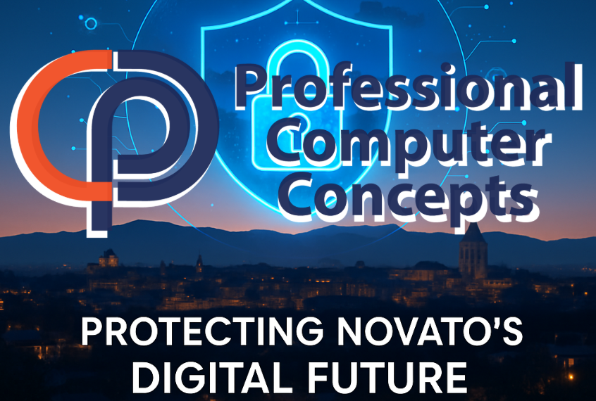 Professional Computer Concepts provides expert cybersecurity services in Novato for small and mid-sized businesses.