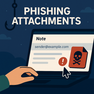 Learn how to identify phishing attachments and prevent security incidents.