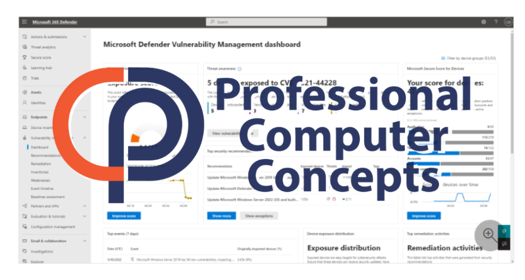 Managed Detection and Response for Microsoft 365 dashboard monitoring Microsoft 365 threats in real time.