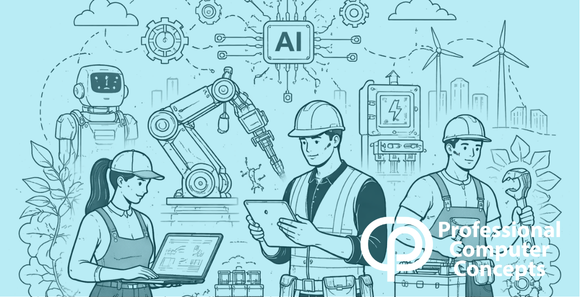 AI and jobs are evolving together as automation increases demand for skilled trade professionals.