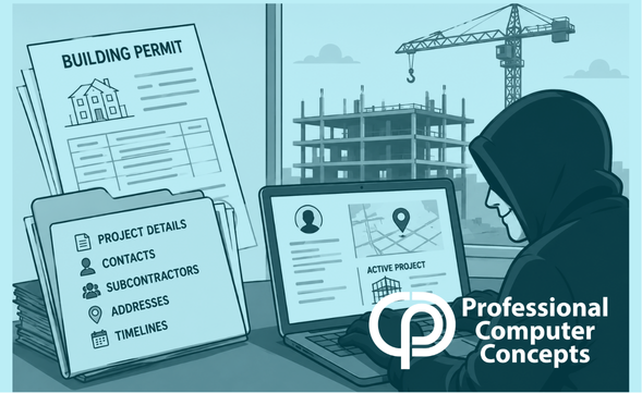 construction permit fraud using public business information