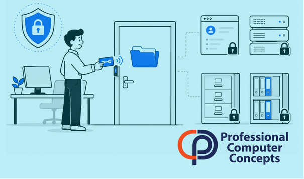 Professional Computer Concepts helps Bay Area businesses apply the Principle of Least Privilege to reduce cybersecurity risk.