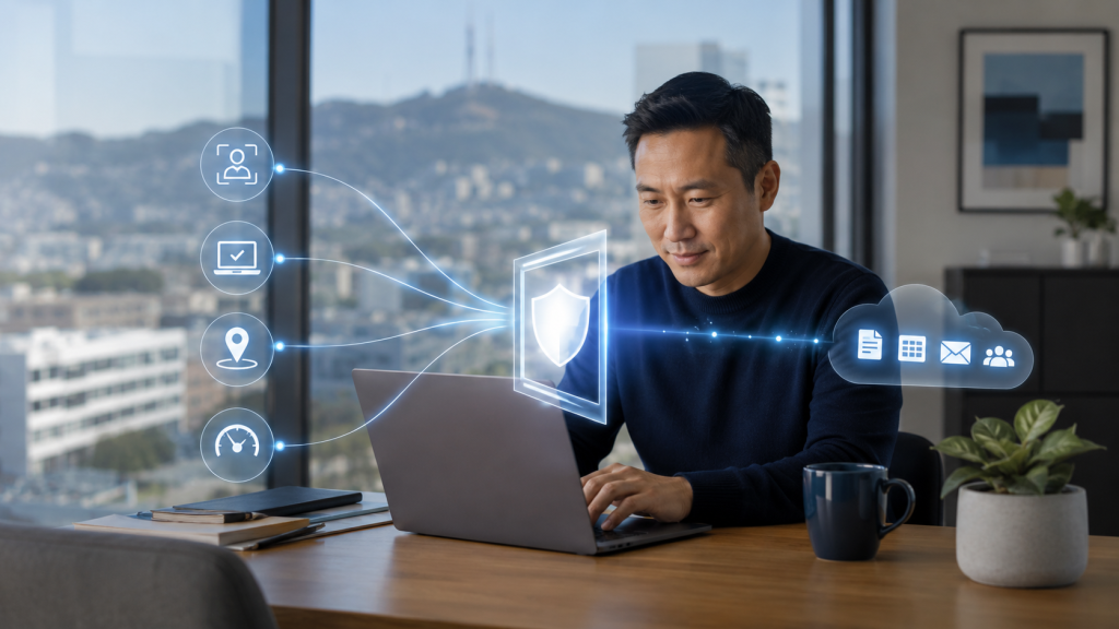 Conditional access helps Bay Area small businesses protect Microsoft 365 sign-ins using identity, device, location, and risk signals.
