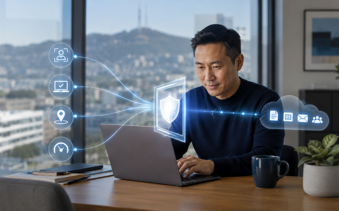 Conditional access helps Bay Area small businesses protect Microsoft 365 sign-ins using identity, device, location, and risk signals.