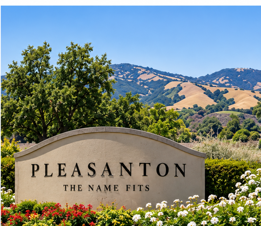 Pleasanton California business district representing business IT support and technology services